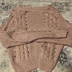 Baby pink sweater